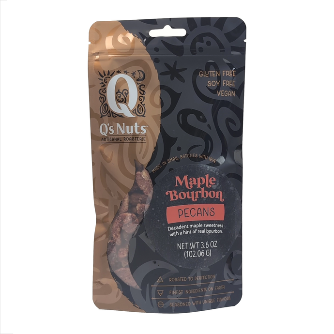 Maple Bourbon Pecans