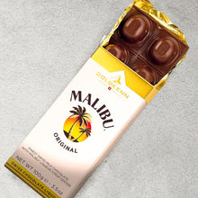 Load image into Gallery viewer, Malibu Rum Milk Chocolate Bar
