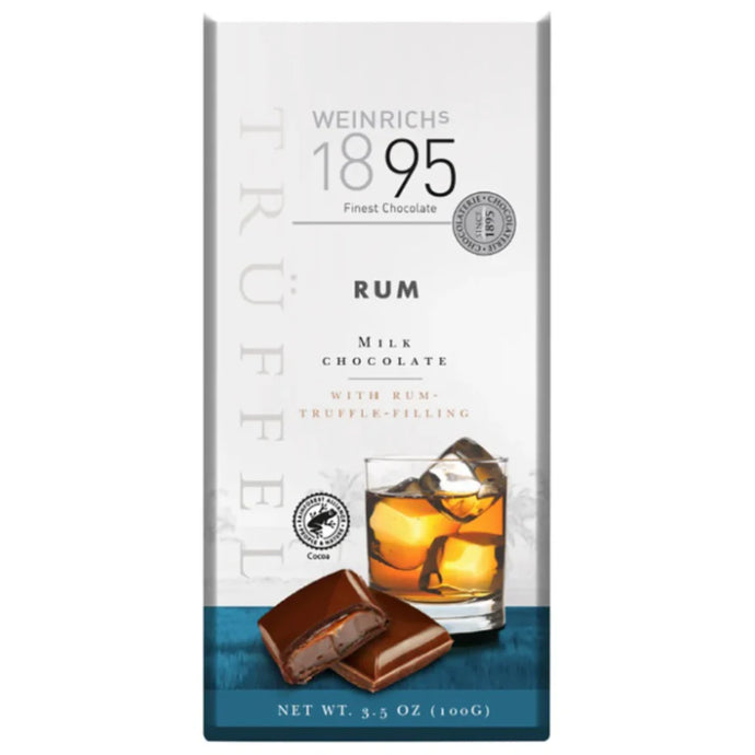 Weinrich Rum Truffle Chocolate Bar