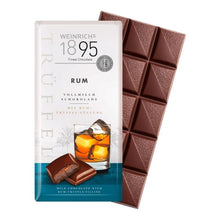 Load image into Gallery viewer, Weinrich Rum Truffle Chocolate Bar
