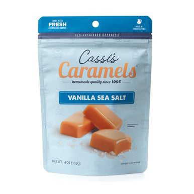 Cassi's Vanilla Sea Salt Caramels