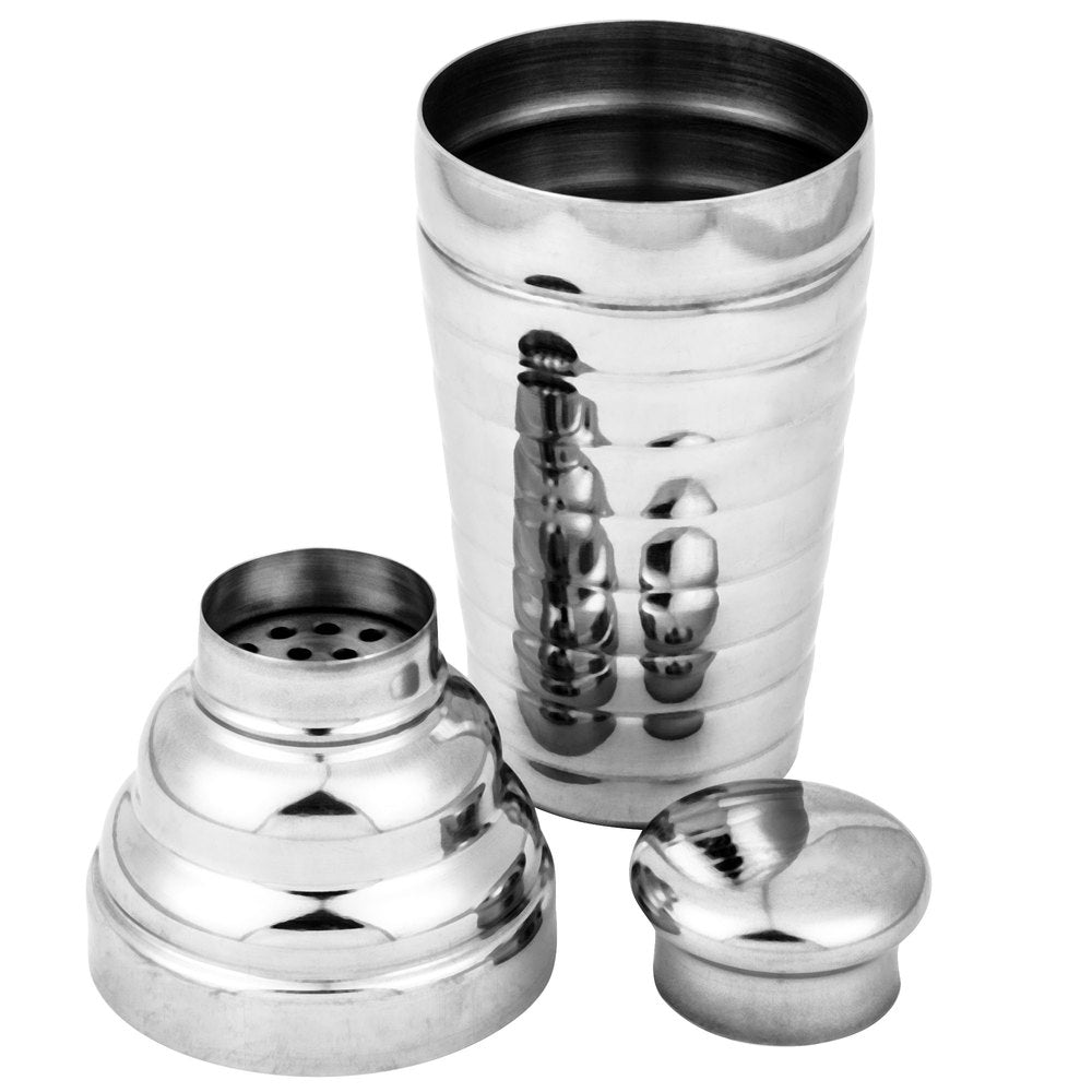Cobbler 3-Piece Cocktail Shaker - 16 oz. Stainless